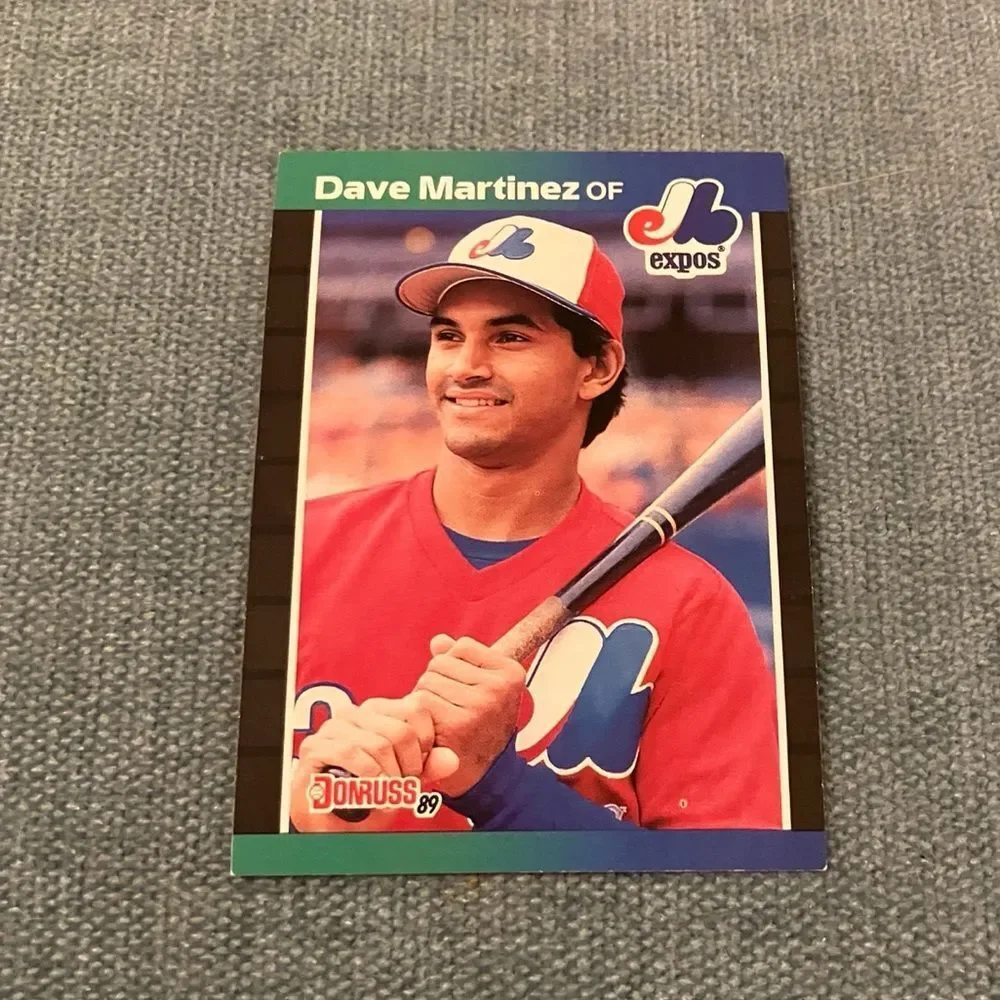 1989 Donruss Montreal Expos Baseball Card Trading Card